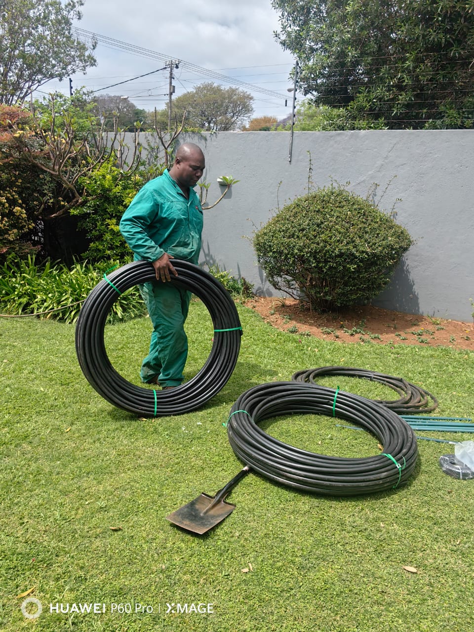 Irrigation sprinkler installation Pretoria
